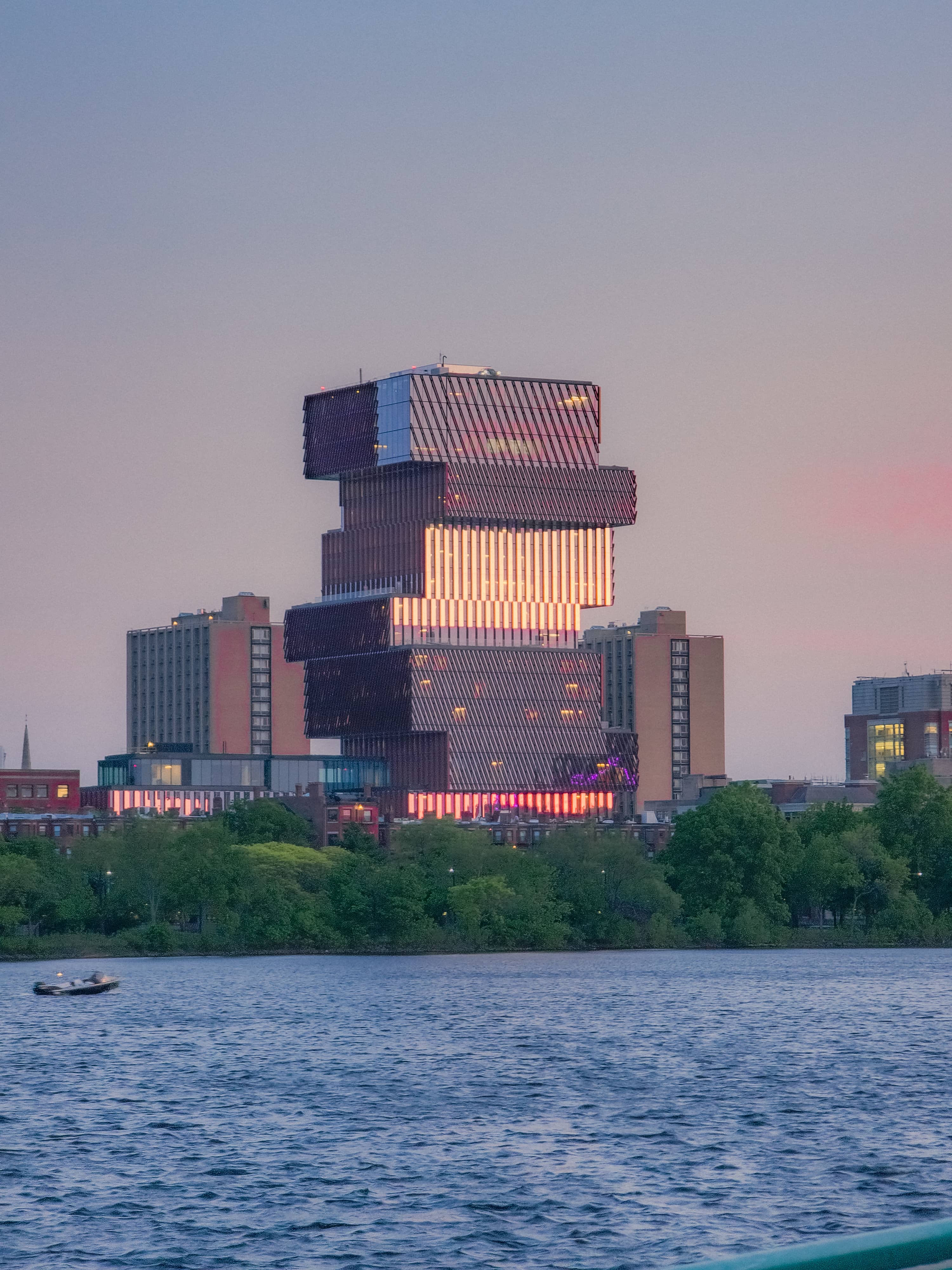 Boston University Jenga Building