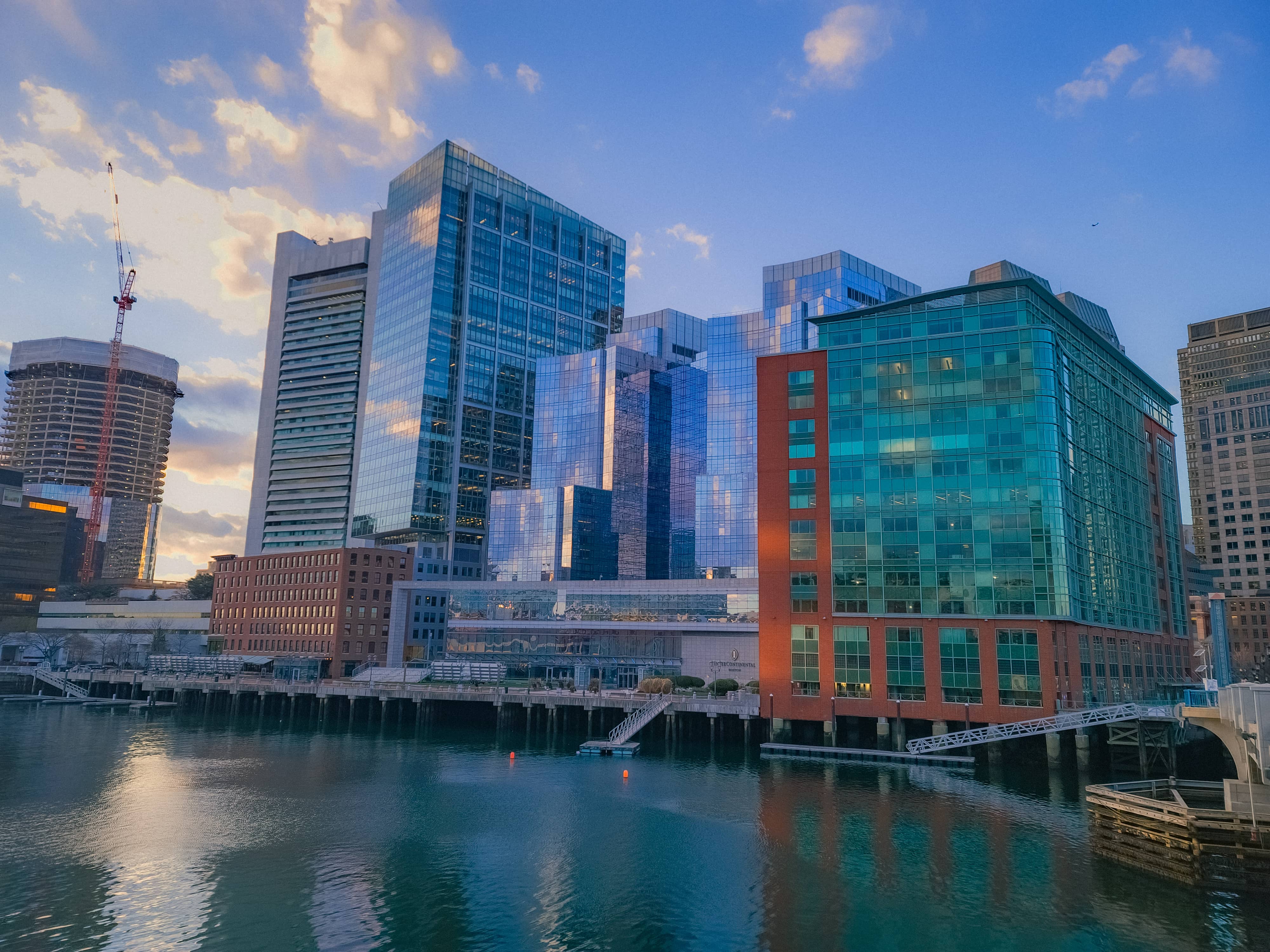 Blue Buildings