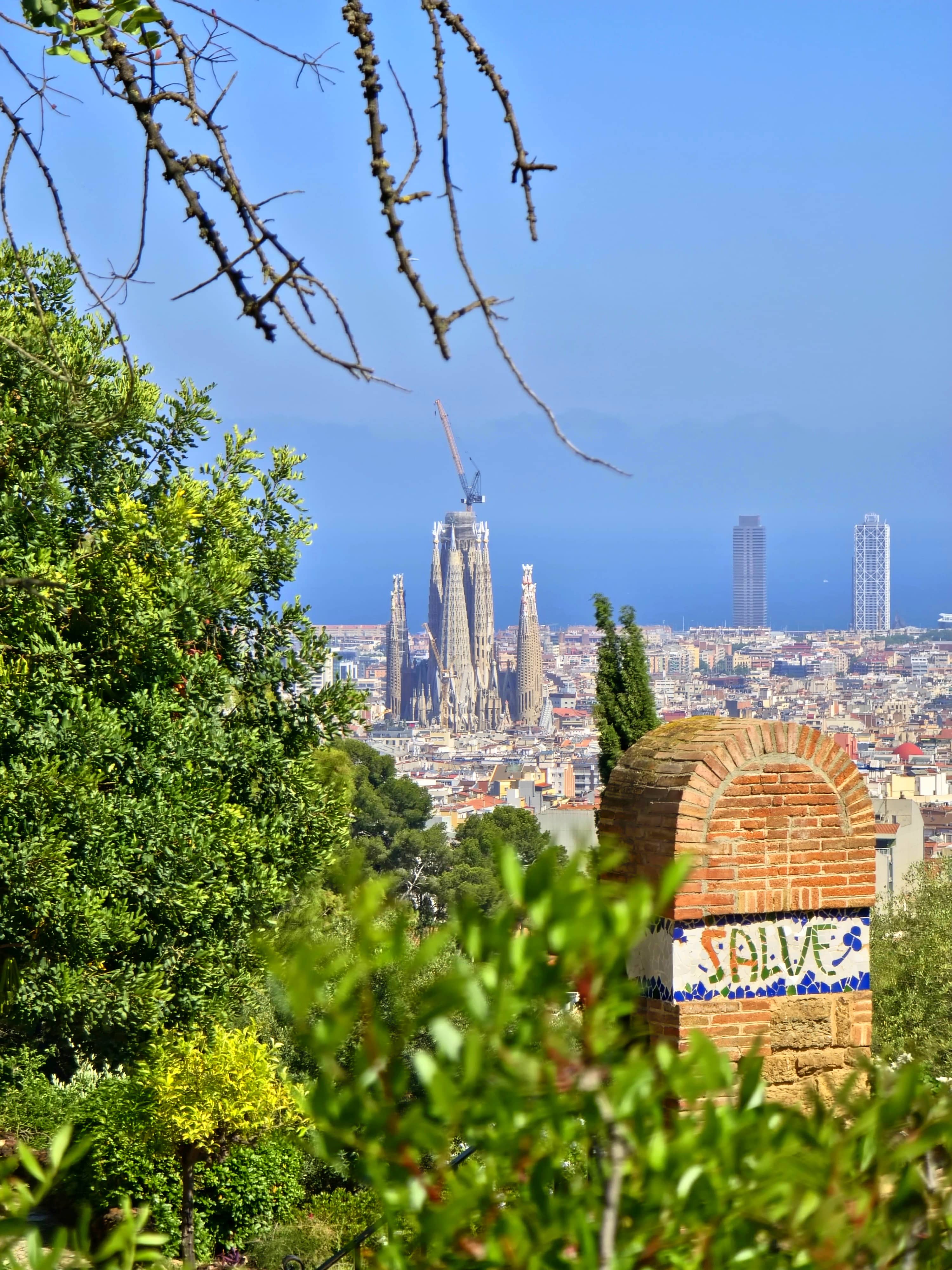 Sagrada Família from Park Güell