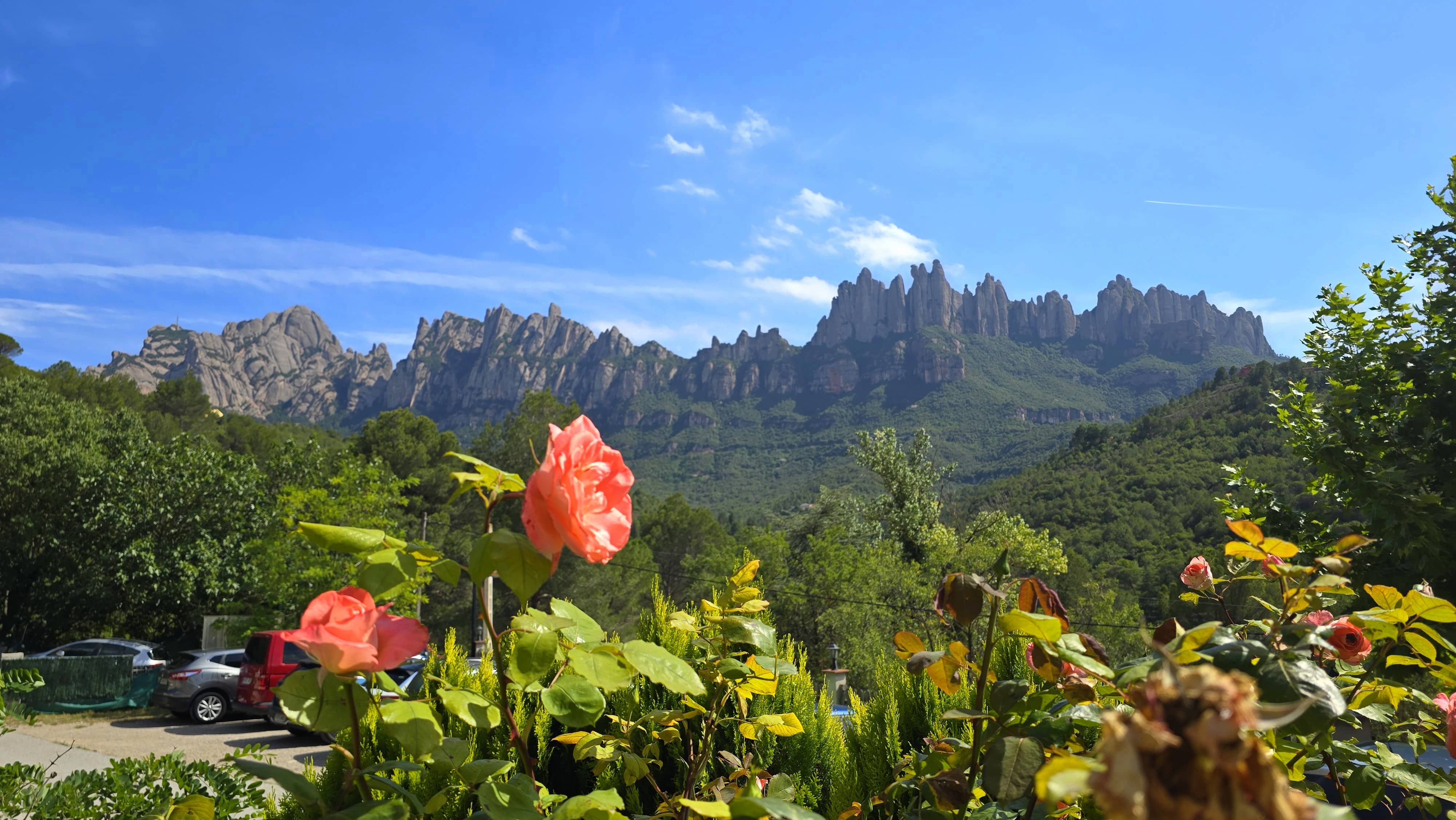 Montserrat from Afar